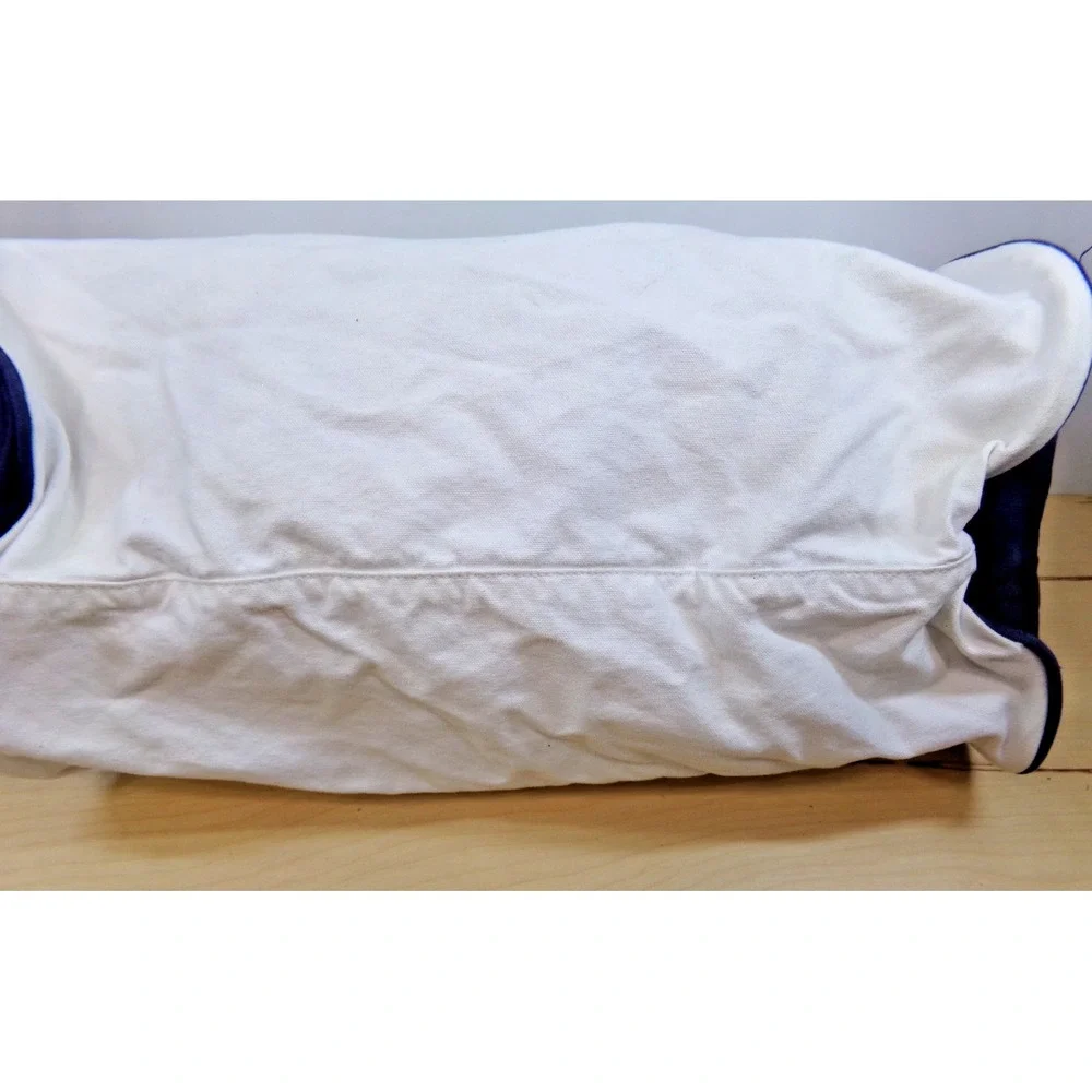 Tommy Hilfiger Vintage Classic White Travel Duffle Weekender Gym Bag‎ Carry On
